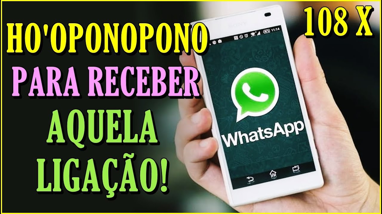 HO'OPONOPONO para receber NOTÍCIAS ou aquela LIGAÇÃO tão DESEJADA -108 X