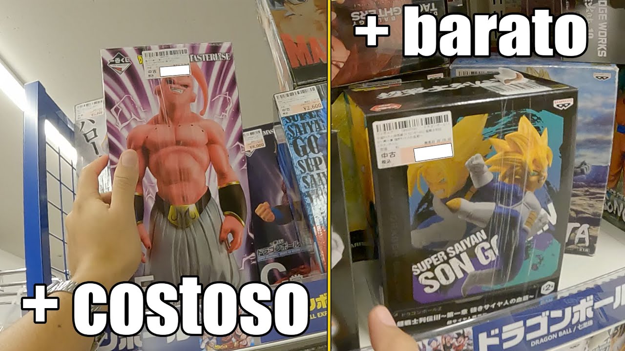 🥶 Figuras MAS CARAS y MAS BARATAS de DRAGON BALL en TIENDA de JAPON