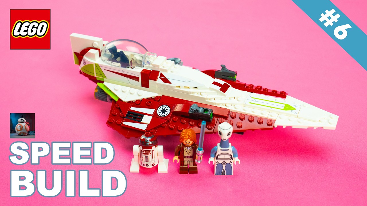 LEGO Star Wars 75333 Obi-Wan Kenobi’s Jedi Starfighter | Speed Build! | LEGO STAR WARS 2026