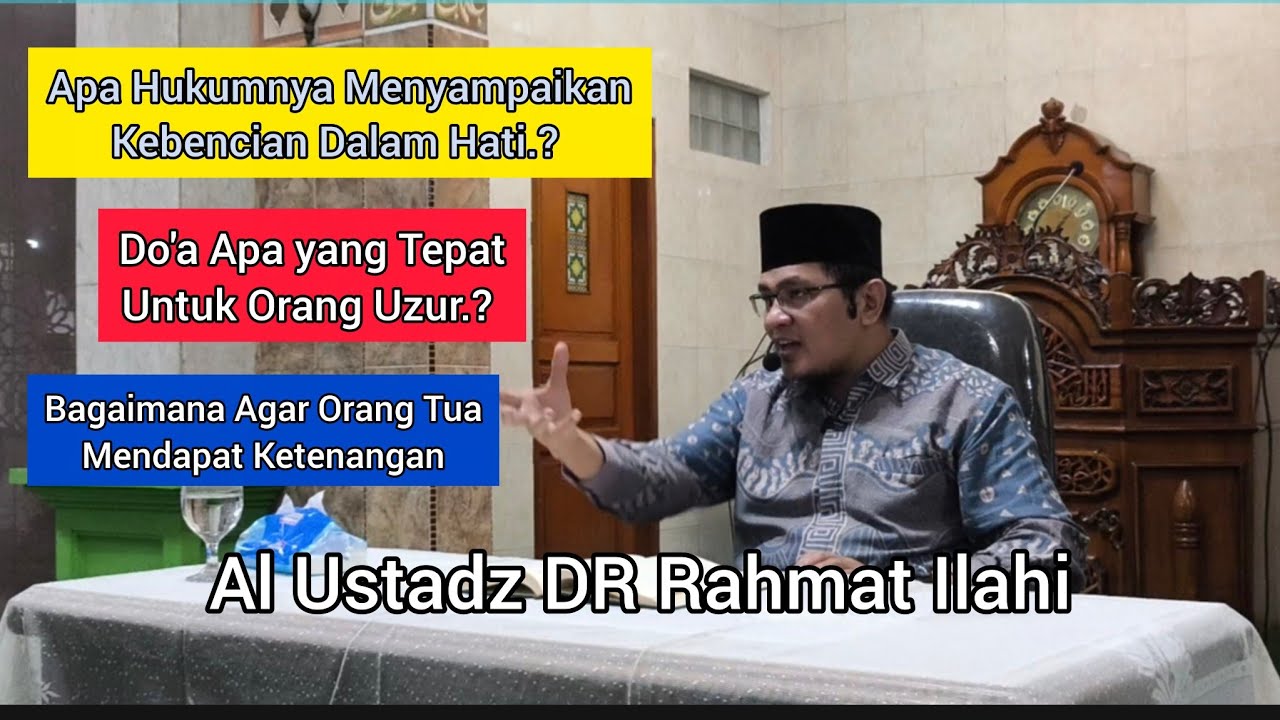 Al Ustadz DR. H. Rahmat Ilahi