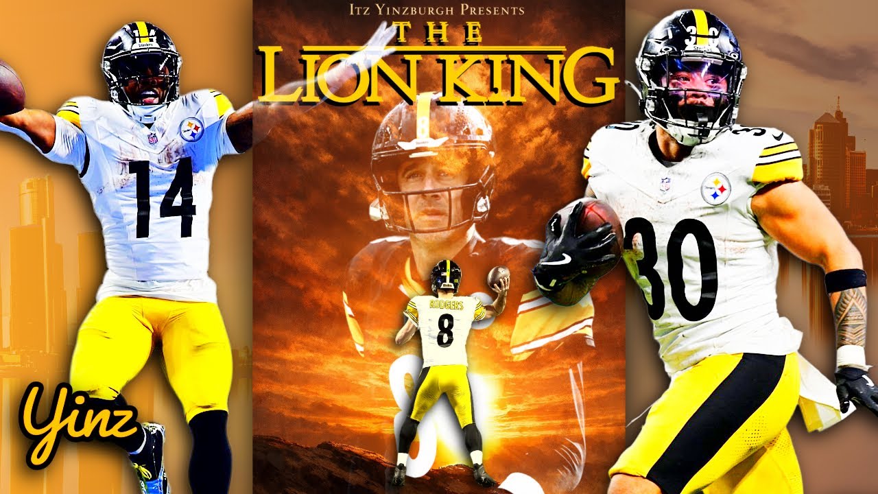 Pittsburgh Steelers SURVIVE DETROIT — A WILD ROAD WIN TO MOVE TO 9–6 🖤💛