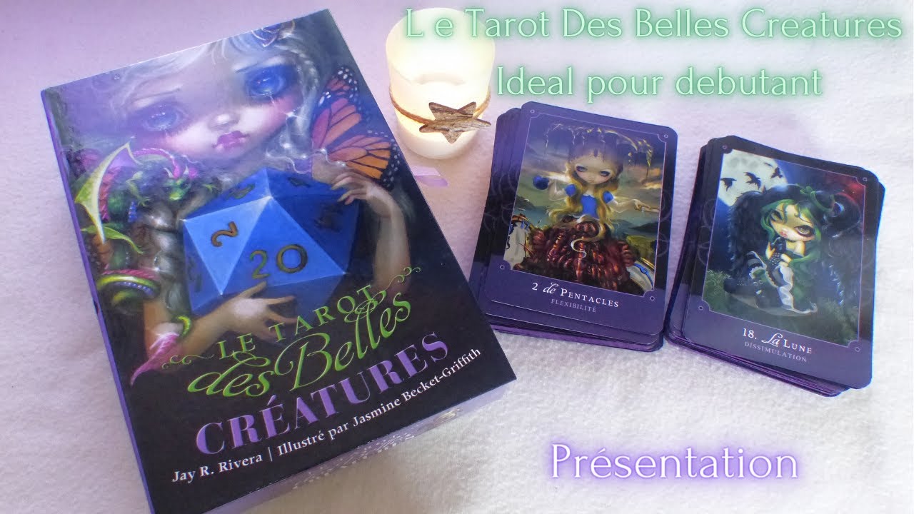 LE TAROT DES BELLES CREATURES de  Jay R.Rivera et illustré par Jasmine Becket-Griffith