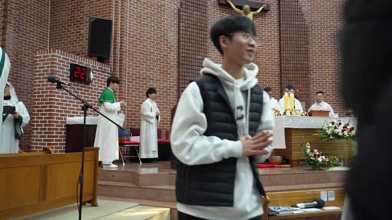   의정부교구 후곡성당 첫미사