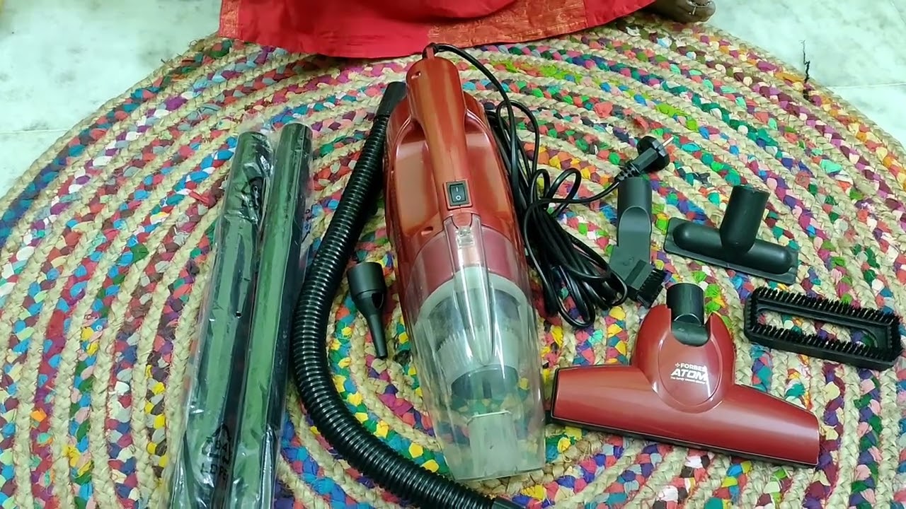 Best Vacuum Cleaner for Home in India 2022 | EUREKA FORBES ATOM Plus Handy Vacume Cleaner