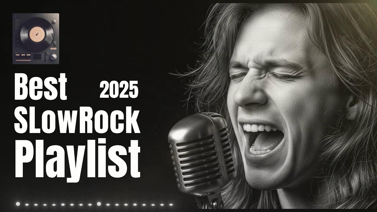 Best Slow Rock Music 90s – Neon Skyline Dreams | 90s Slow Rock for Relaxing