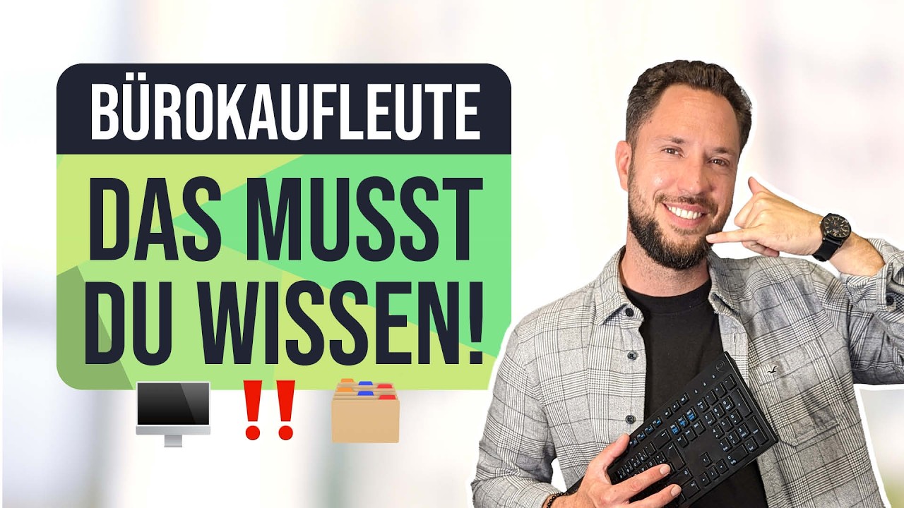 Bürokaufmann & Bürokauffrau – So sieht dieser Job wirklich aus! 💻📅 | Berufsorientierung mit Stuzubi