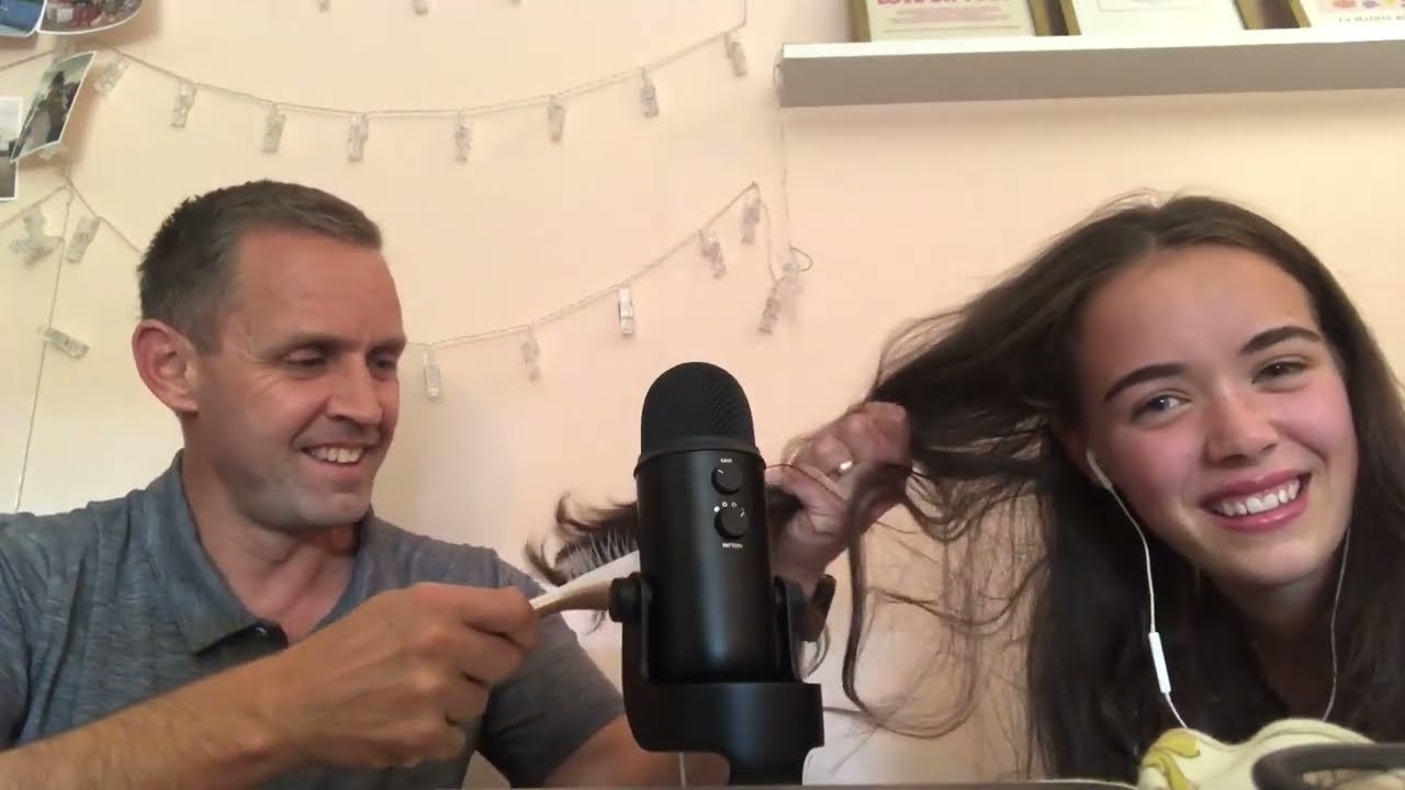 MY DAD TRIES ASMR