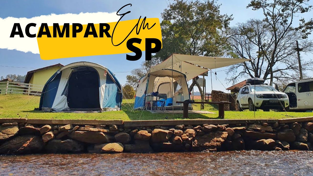 5 LUGARES INCRÍVEIS PARA ACAMPAR EM SP