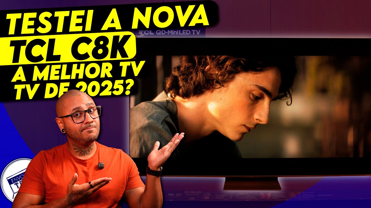 Nova TCL C8K a MELHOR TV Mini LED da marca é a MELHOR TV desse ano?