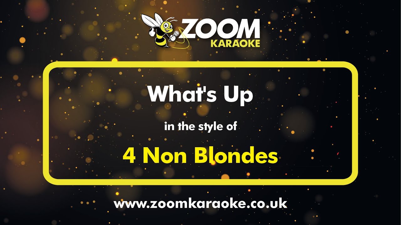4 Non Blondes - What's Up (Karaoke Version) with Lyrics On Screen