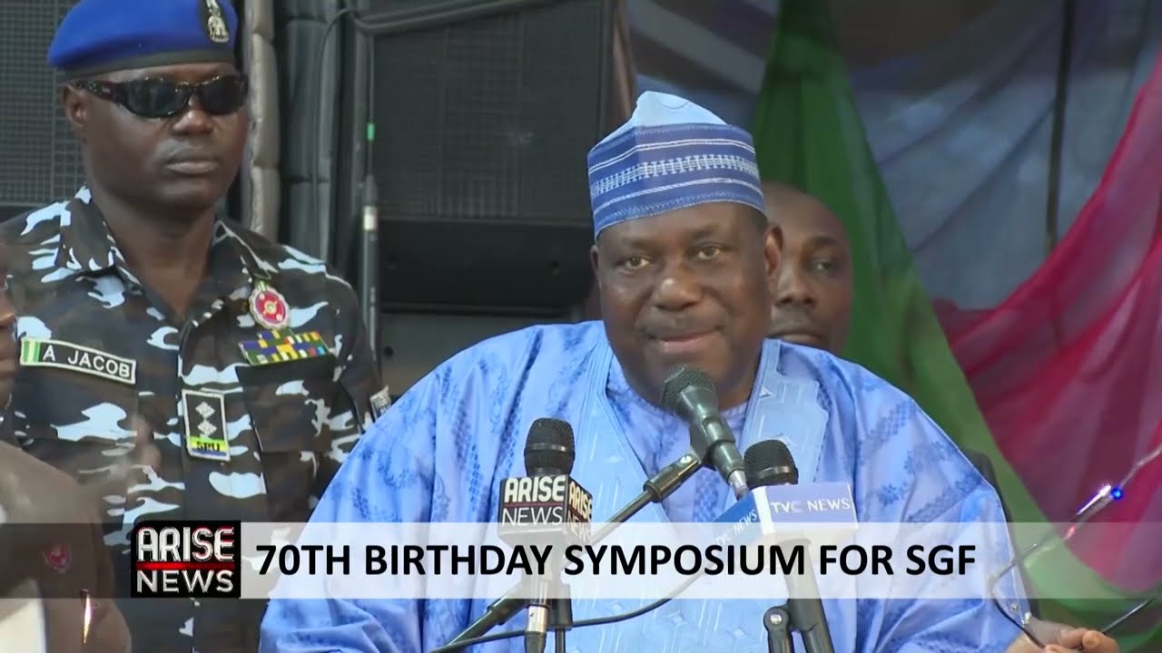 70TH BIRTHDAY SYMPOSIUM FOR SGF