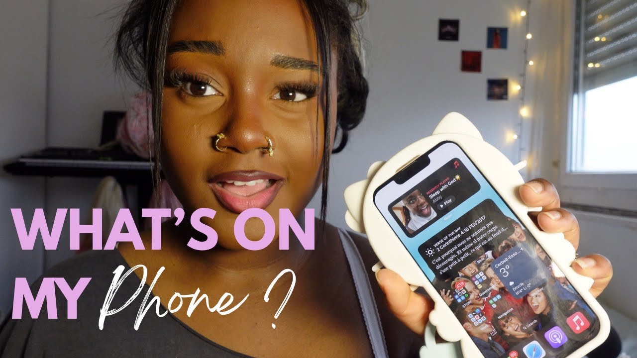 What’s on my iPhone 13 | montage, miniatures & apps indispensables pour l’école