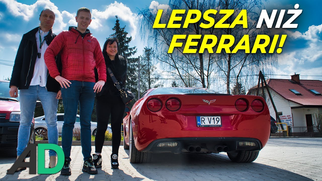 Ferrari KILLER? Corvette C6 LS3 - prezentacja klasyka / Spełniamy marzenie z dzieciństwa Tomasza