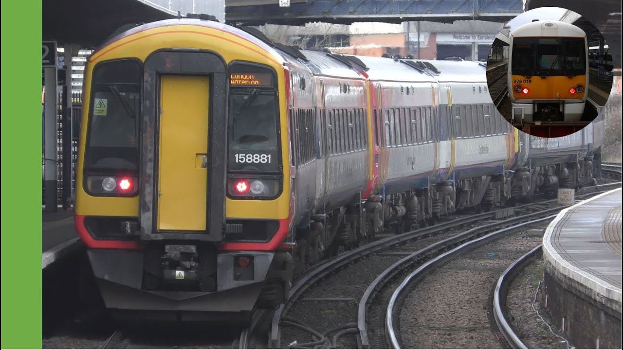 Trains at Staines