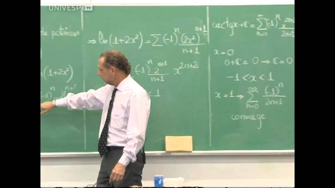 Cálculo IV - Aula 8 - Séries de Potências - Parte 5 de 5