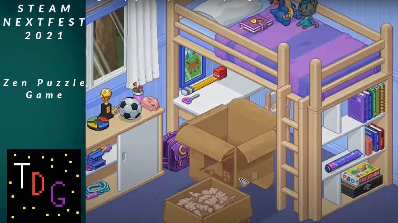 Steam NextFest - Unpacking Gameplay - A zen puzzle about unpacking!