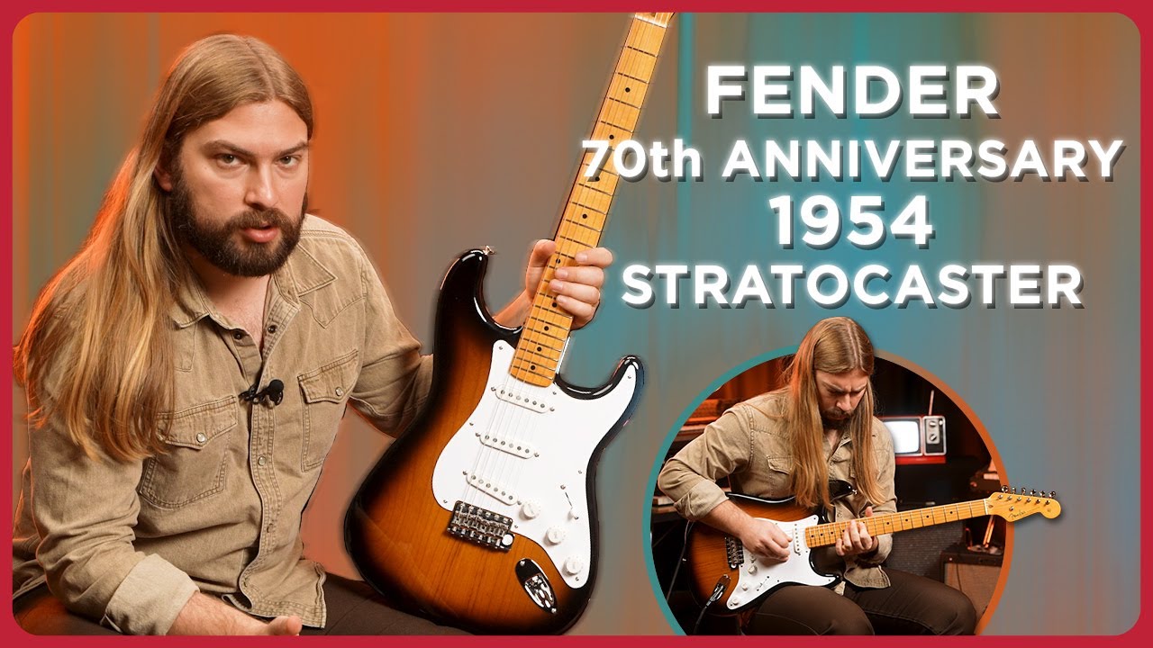 Fender переиздает оригинальный Stratocaster первого года выпуска! 70-летний Stratocaster 1954 года