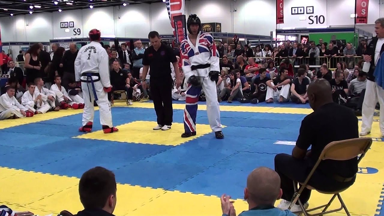 2012 British Taekwondo Council Championships Timothy Chow vs