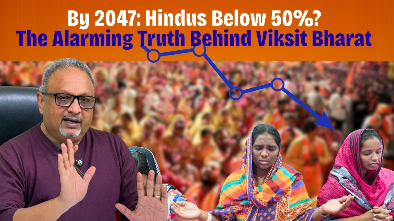 Will India Lose Its Hindu Majority by 2047? The Hidden Demographic Shift No One Talks About #india