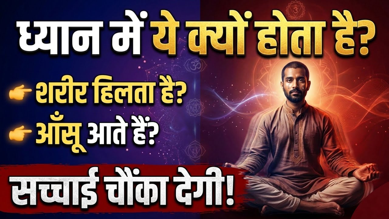 ध्यान में ये क्यों होता है? शरीर हिलता है? आँसू आते हैं? सच्चाई चौंका देगी ! #Meditation_Secret