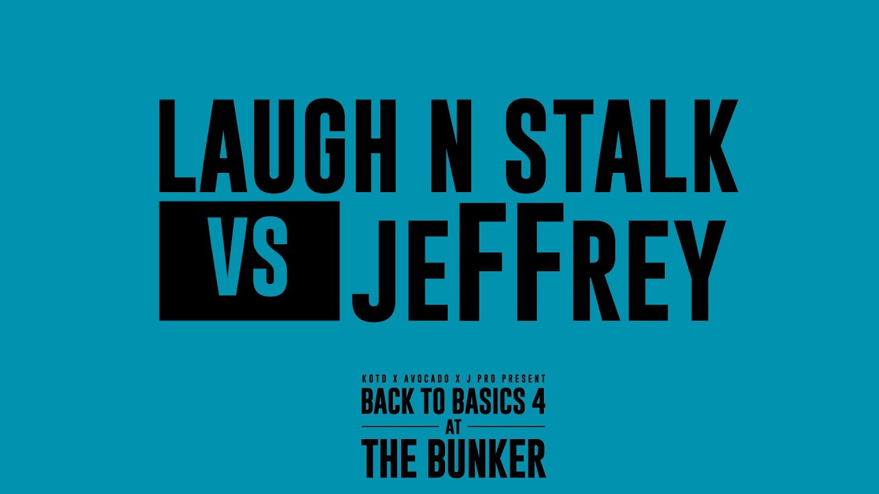 KOTD - Rap Battle - Laugh N' Stalk vs JeFFrey | #GZ