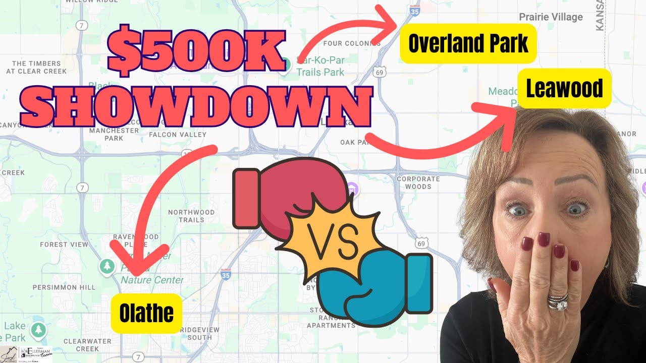 🔥$500K SHOWDOWN💪 Overland Park vs Olathe vs Leawood | Johnson County KS Homes | ReeceNichols