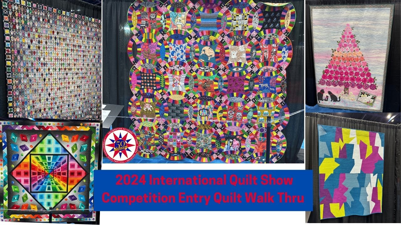 2024 International Quilt Show Competition Quilt Walk Thru