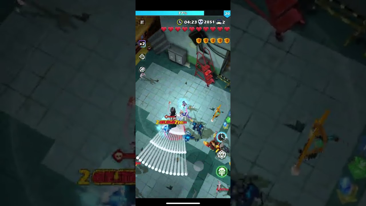 Zombie Waves Stage 82 - 2x speed