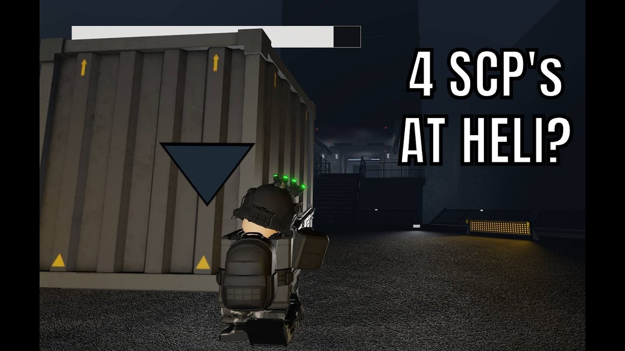 FOUR SCP's at helipad as CI! | SCP: RP (Gameplay)