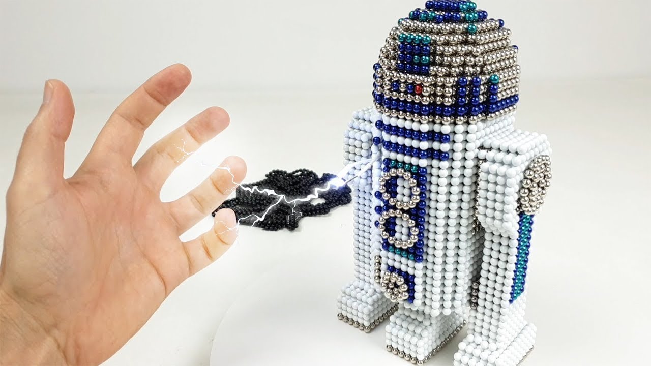 Star Wars R2-D2 out of Magnetic Balls | Magnetic Games