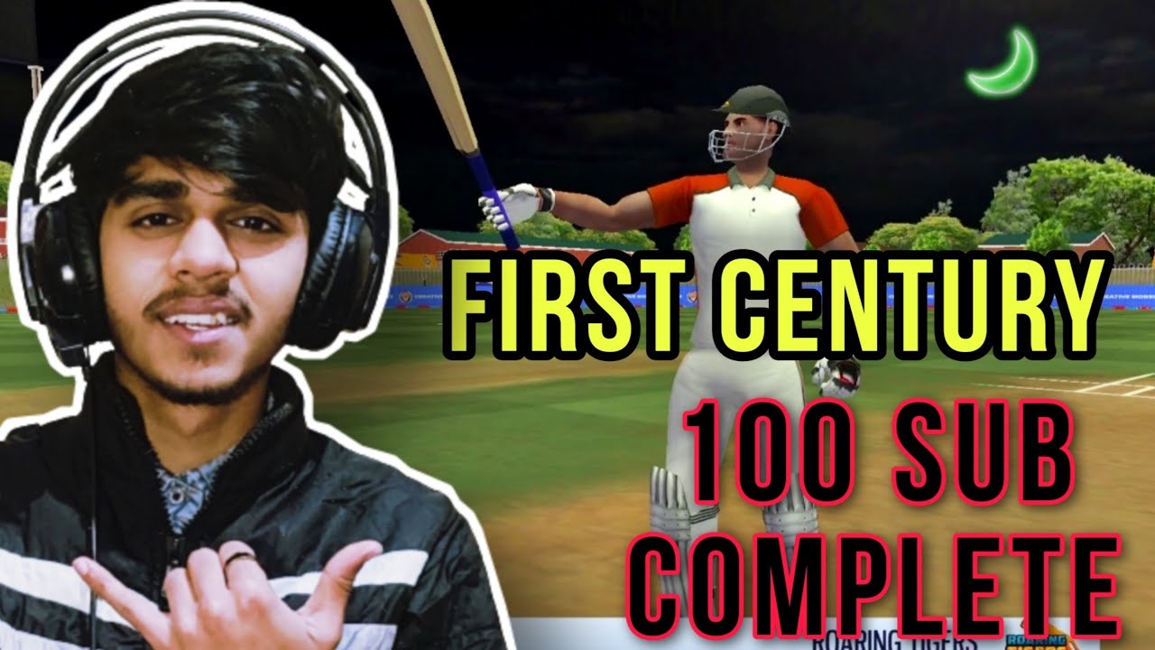 FIRST CENTURY IN CAREER MODE  | Thanks For 100 Sub | Wcb2 Career Mode Gameplay | Wcb2