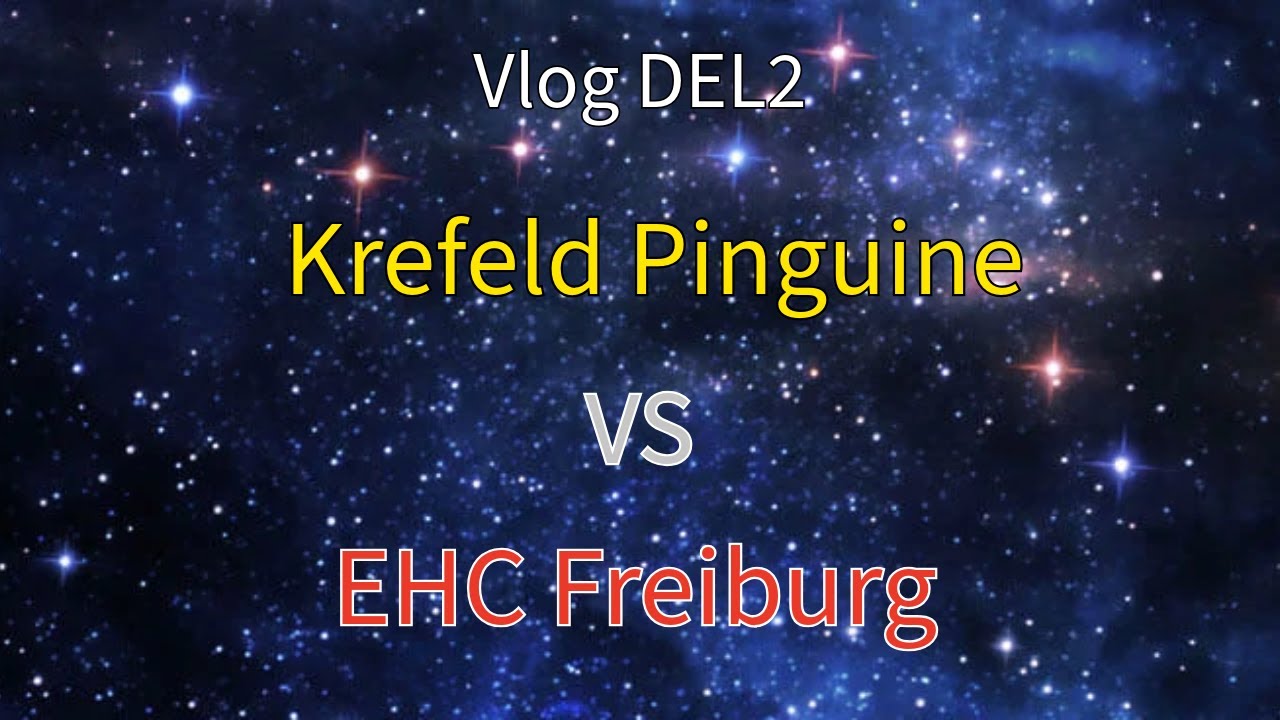 Vlog | DEL2 | Krefeld Pinguine vs EHC Freiburg | 16.1.2026