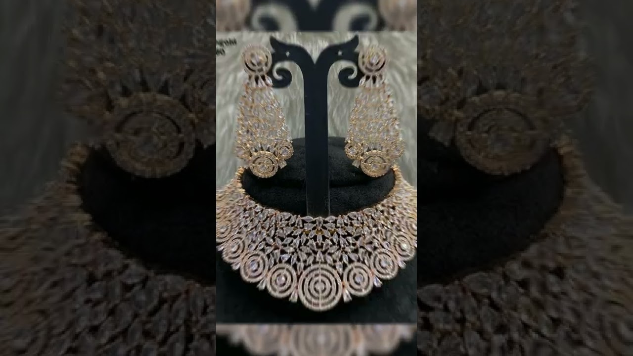 #shorts #jewellery#gold jewellery#bridal jewellery #diamond necklace