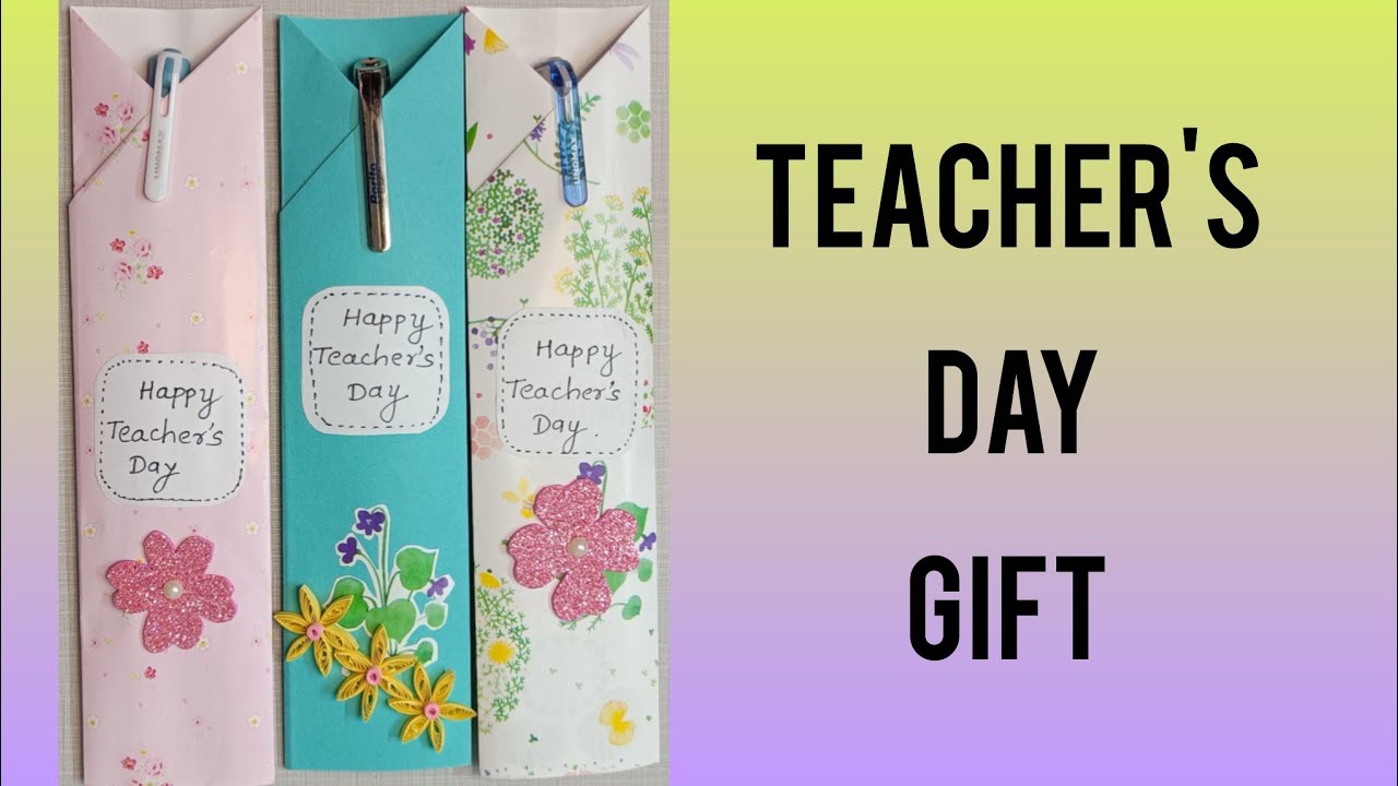 Teacher's Day Pen Gift Idea/ Teacher's Day Gift Idea