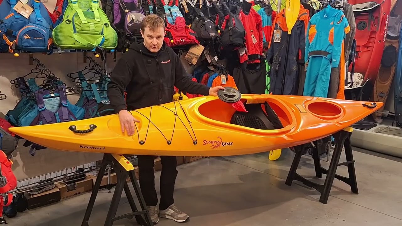 Scorpio Kayak Krokus I - Turystyczny kajak jednoosobowy.