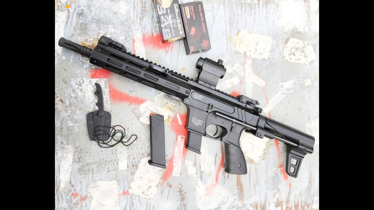 Derya ZY9 PCC - pisztolykaliberű öntöltő karabély (9 mm Luger)