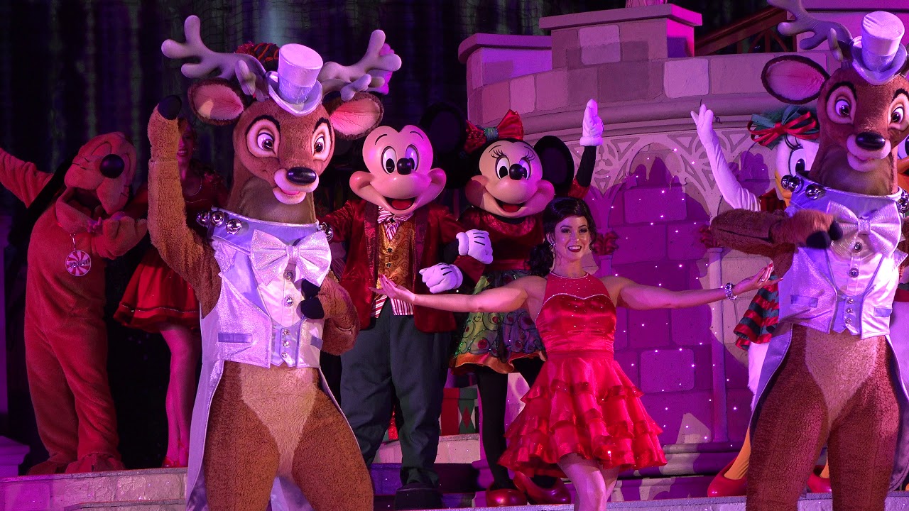 4K Mickey's Most Merriest Celebration Magic Kingdom 2019