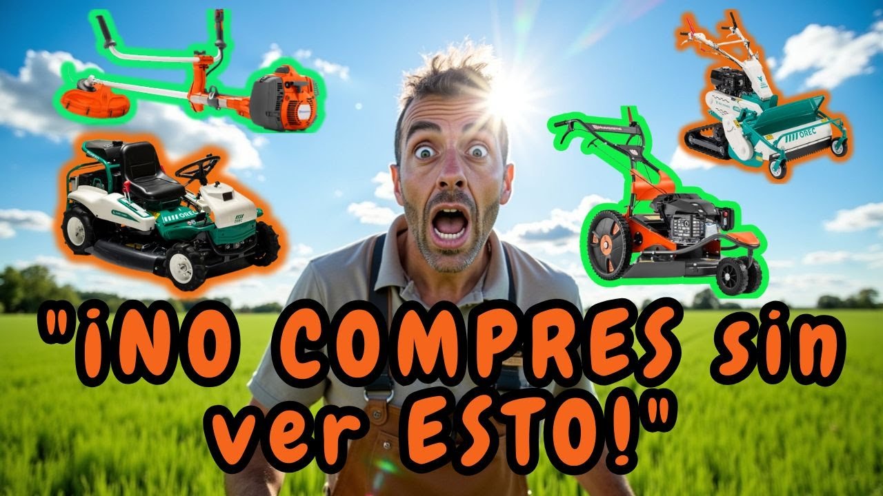 &iquest;Qu&eacute; desbrozadora comprar? Gu&iacute;a completa