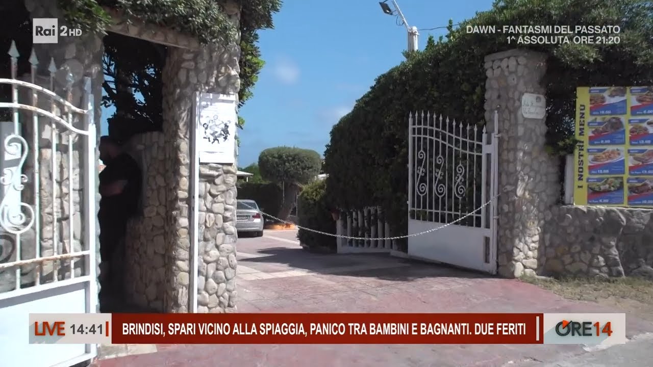 Brindisi, spari in spiaggia: panico tra bambini e bagnanti - Ore 14 del 24/06/2024