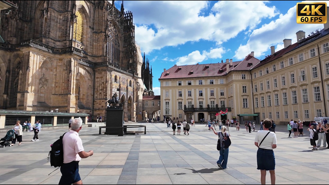 Prague, Czechia 🇨🇿 St. Vitus &mdash; Cathedral of Czech Kings & St. George&rsquo;s Basilica 4K