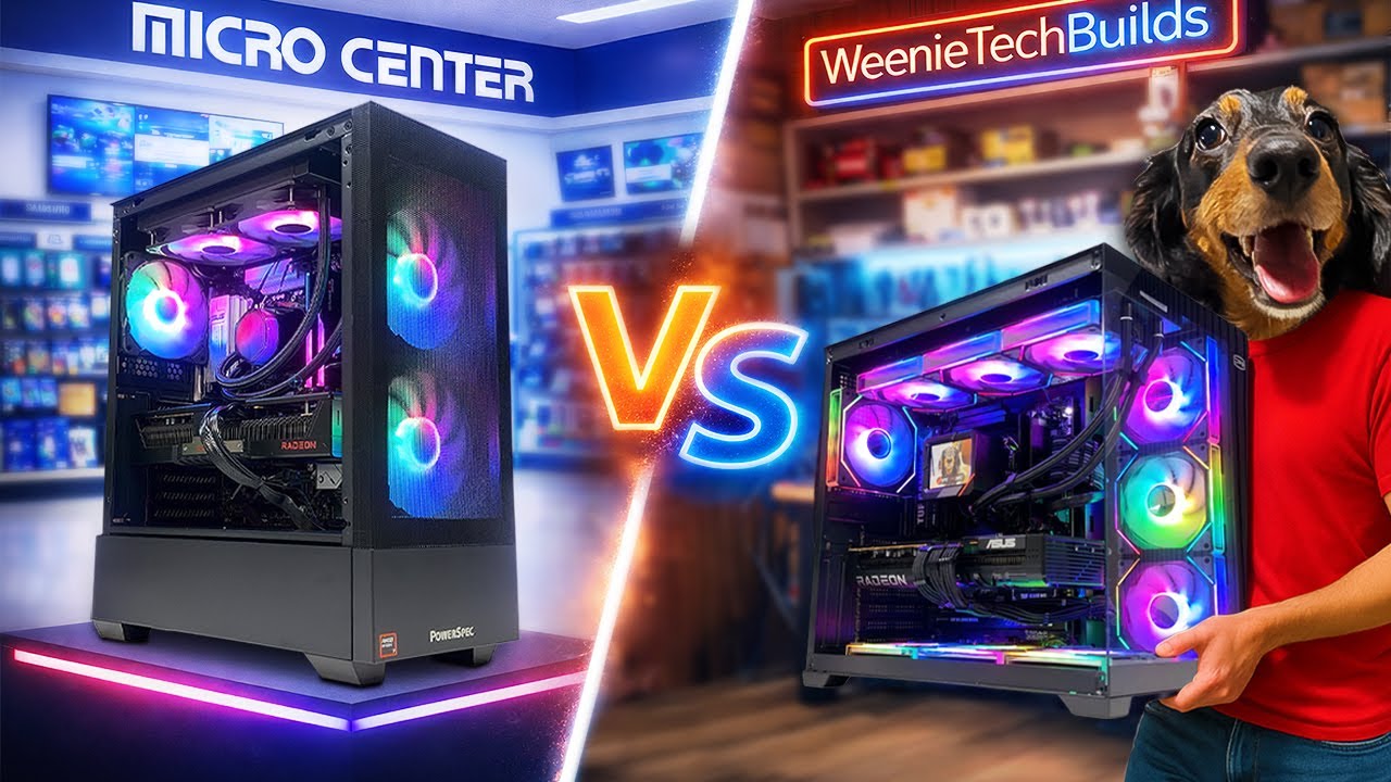 Я попытался собрать и превзойти лучший игровой ПК от Micro Center… Большая ошибка.