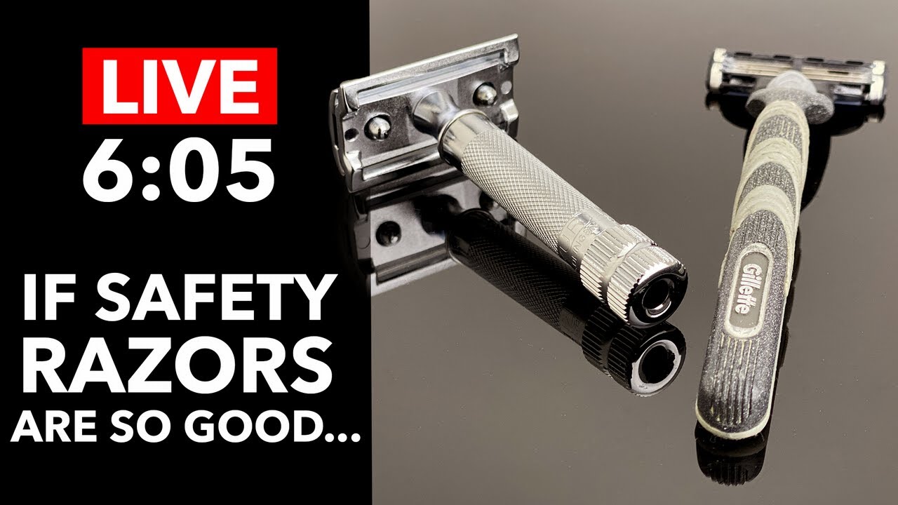 If Safety Razors Are So Good, Why Are There Still Cartridge Razors? | LIVE 