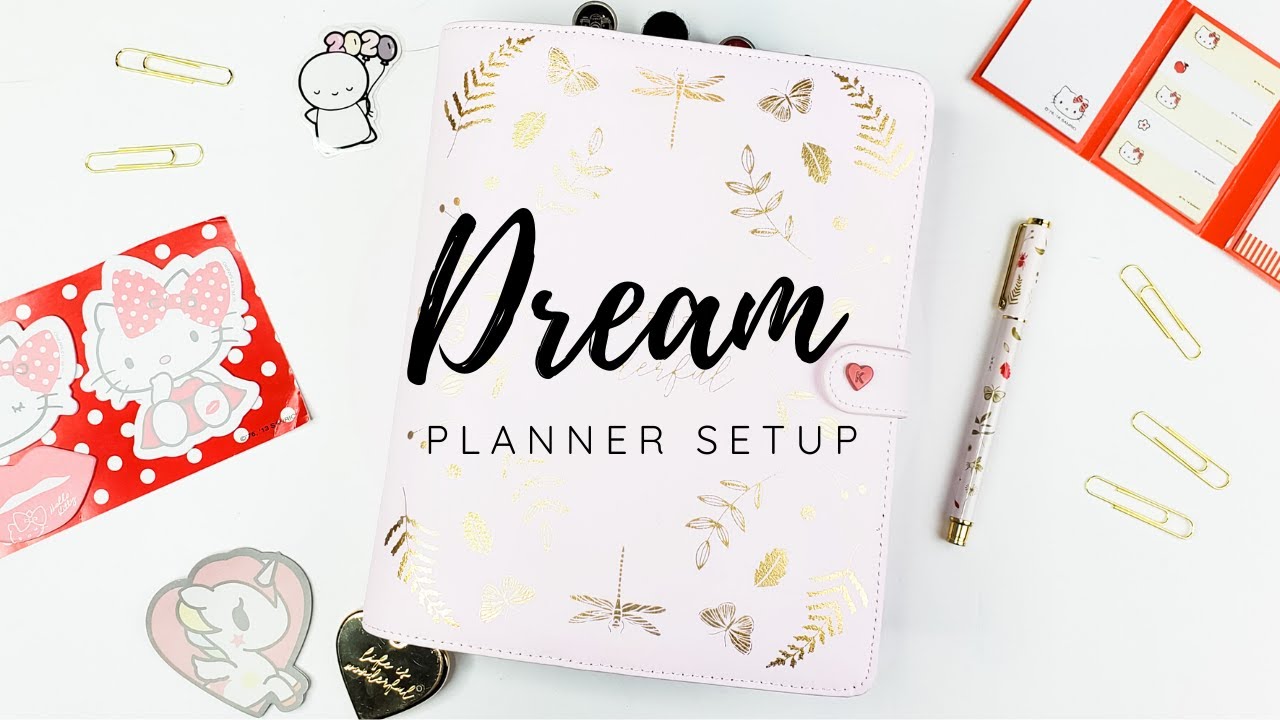 My Dream Planner Setup! \\ Kikki K Dragonfly 
