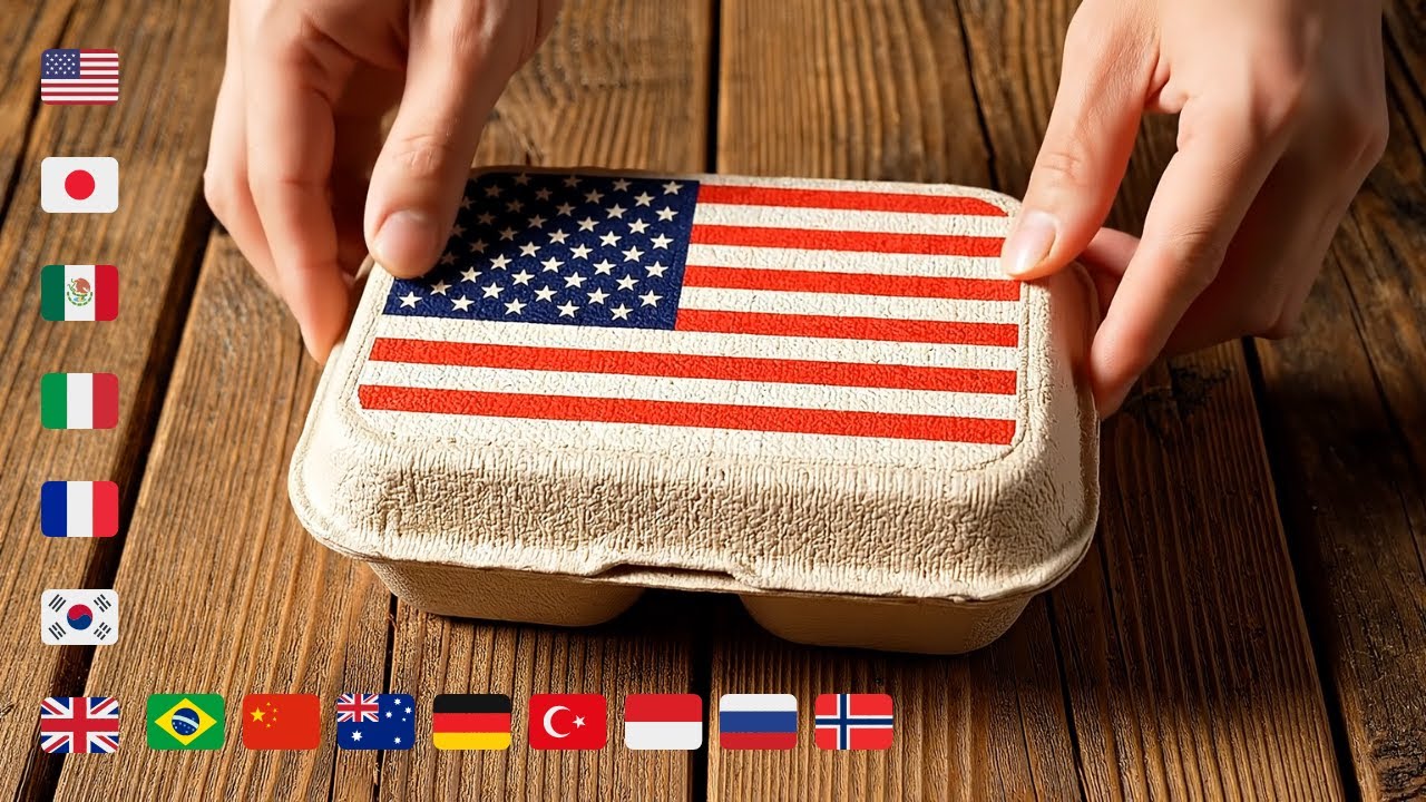 Смогут ли американские «Lunchables» победить весь мир? 🍱 Мы против 14 стран (4K)