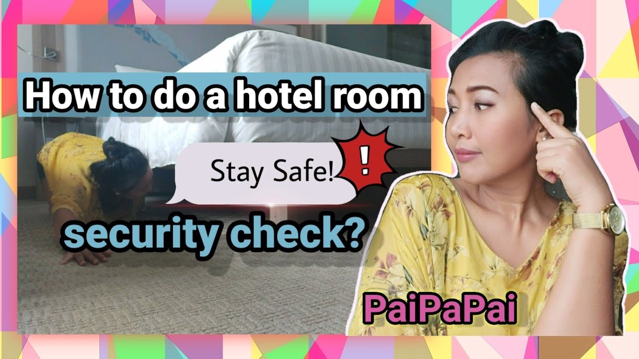 ETIHAD CABIN CREW | How to do a hotel room security check? Cabin Crew | PaiPaPai