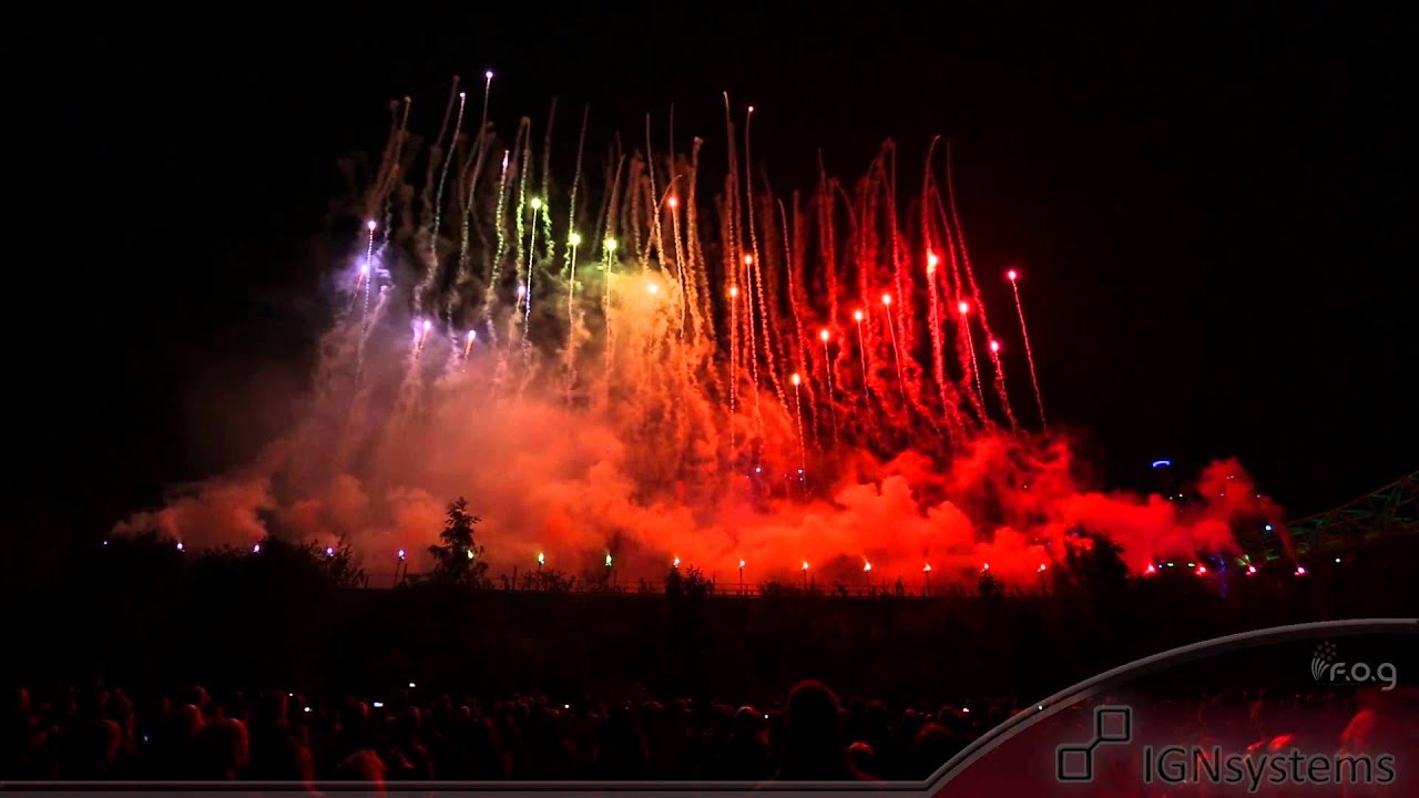 Extraschicht Feuerwerk 2014