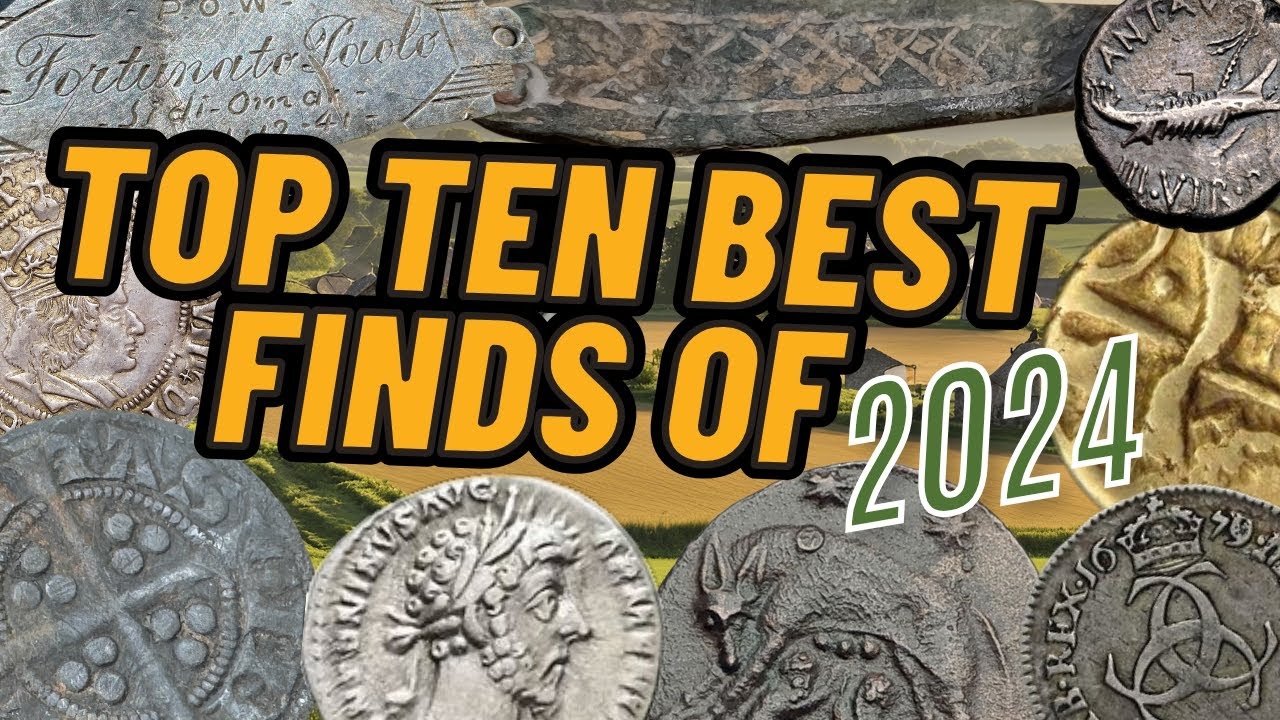 My Top Ten BEST Finds Of 2024!! | Metal Detecting UK