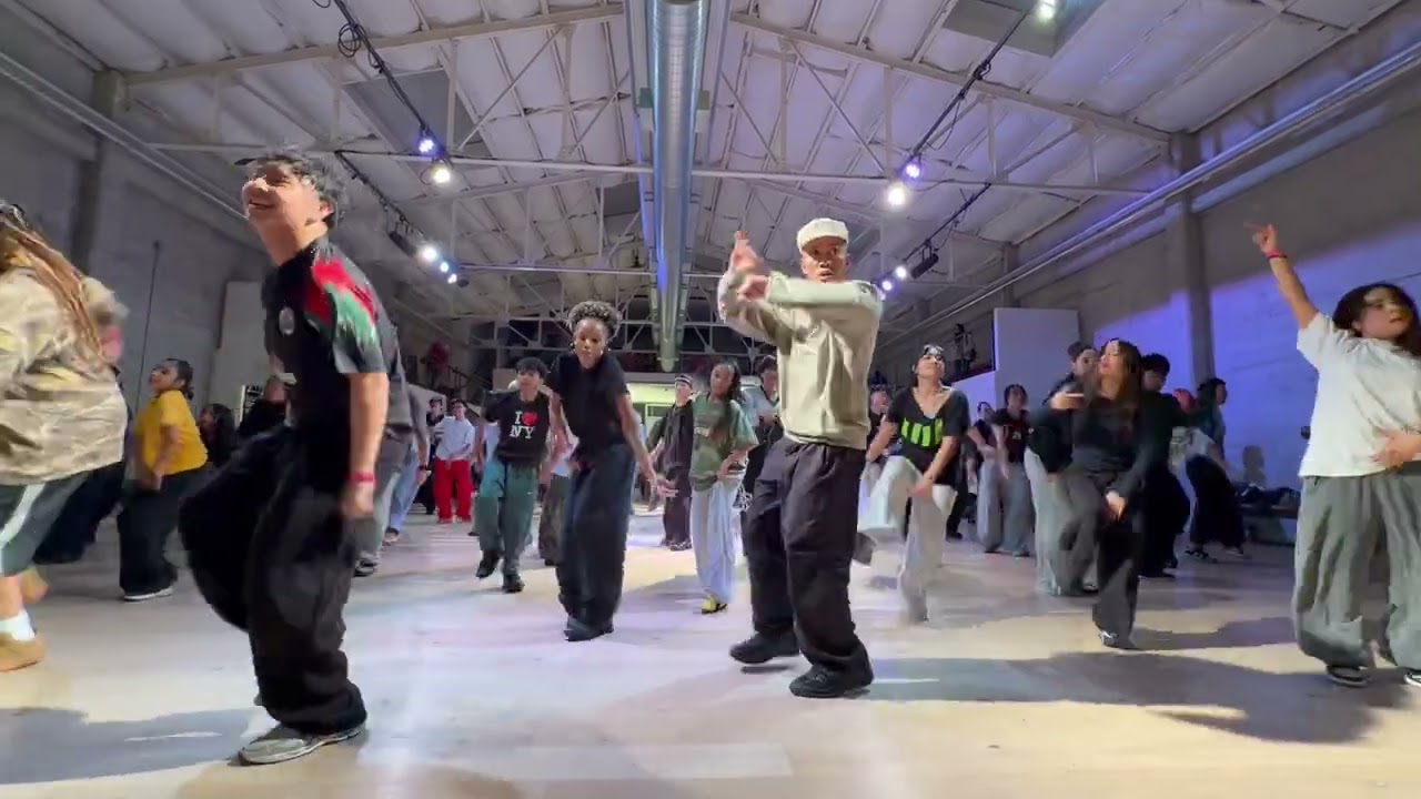 Lyle Beniga teaching at City Dance on Monday Jan 12, 2026