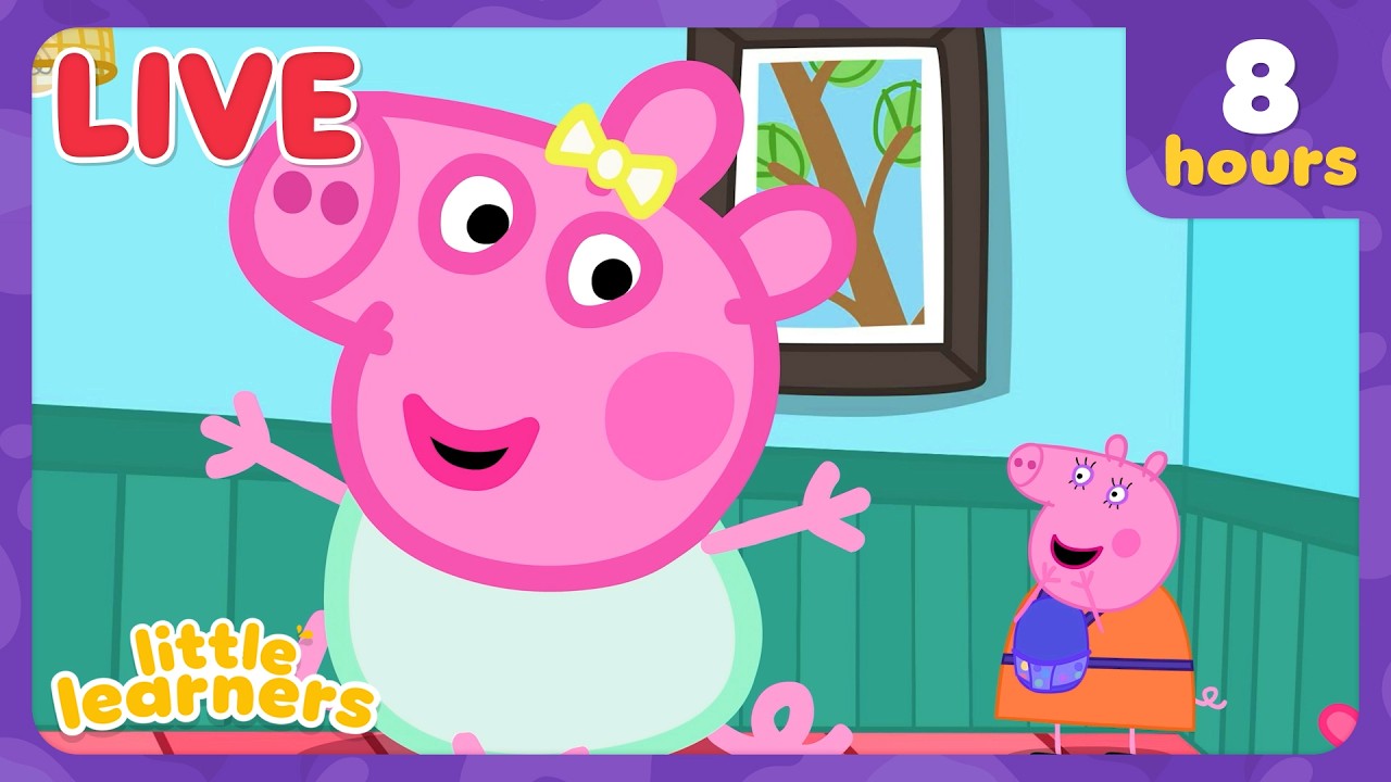 🔴 LIVE! Peppa Pig Learns About Life With Baby EVIE! 🍼🐷 | Peppa Pig Tales Full Episodes