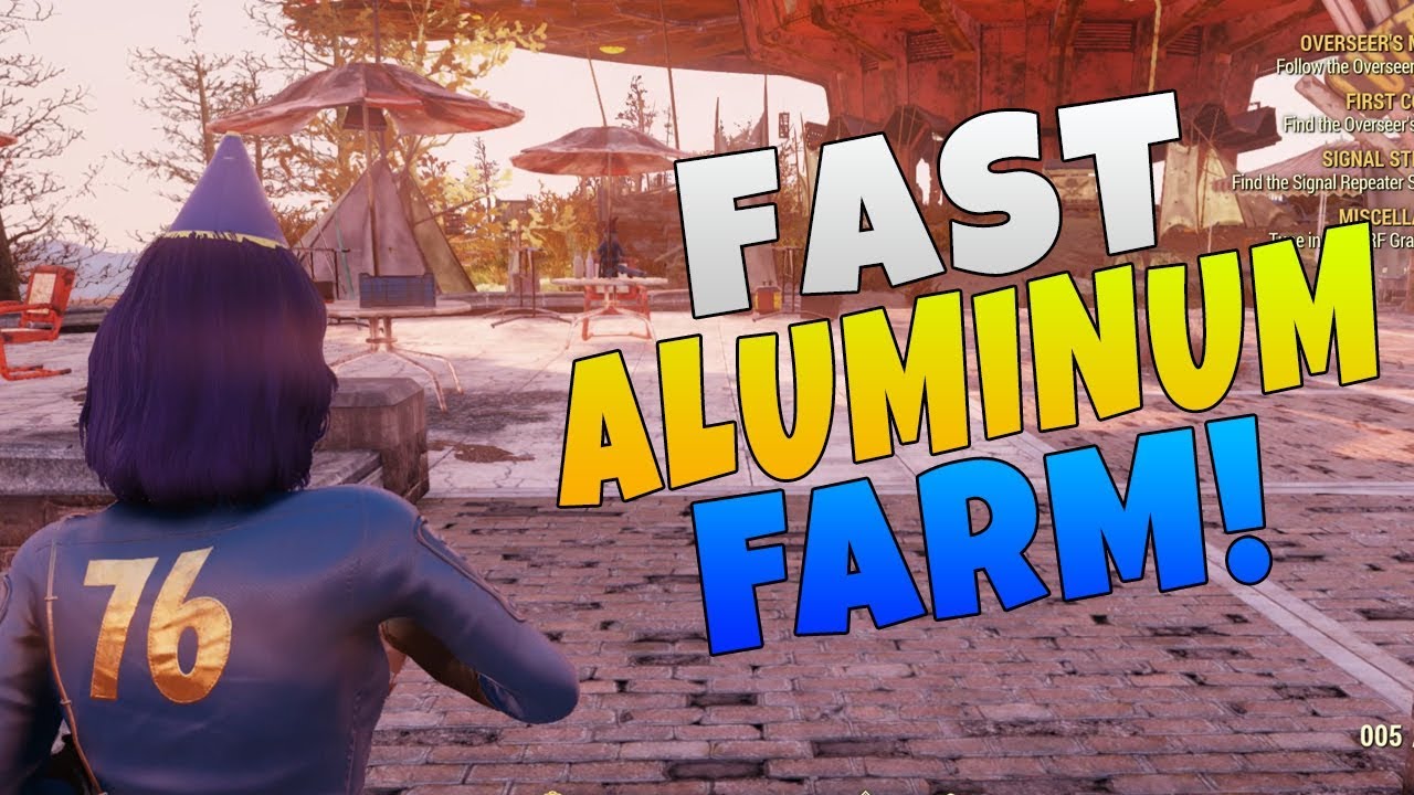 Fallout 76 Aluminum Farm Location | Fallout 76 Unlimited Aluminum Farming Guide
